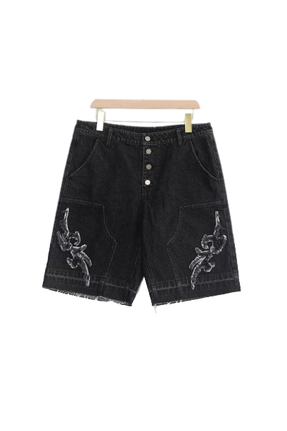 Denim Short "Onyx Black"